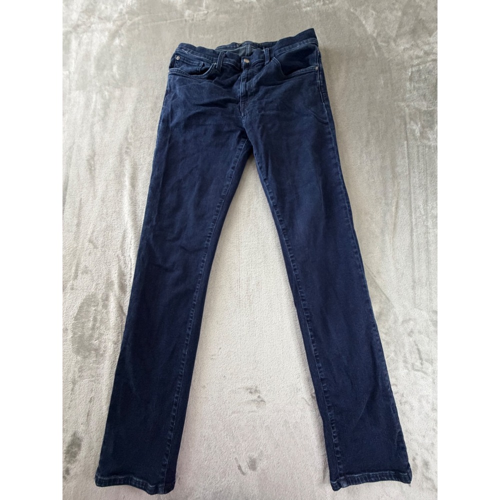 Joe's Jeans Brixton Jeans Mens 33 Dark Blue Kinetic Straight Narrow Denim